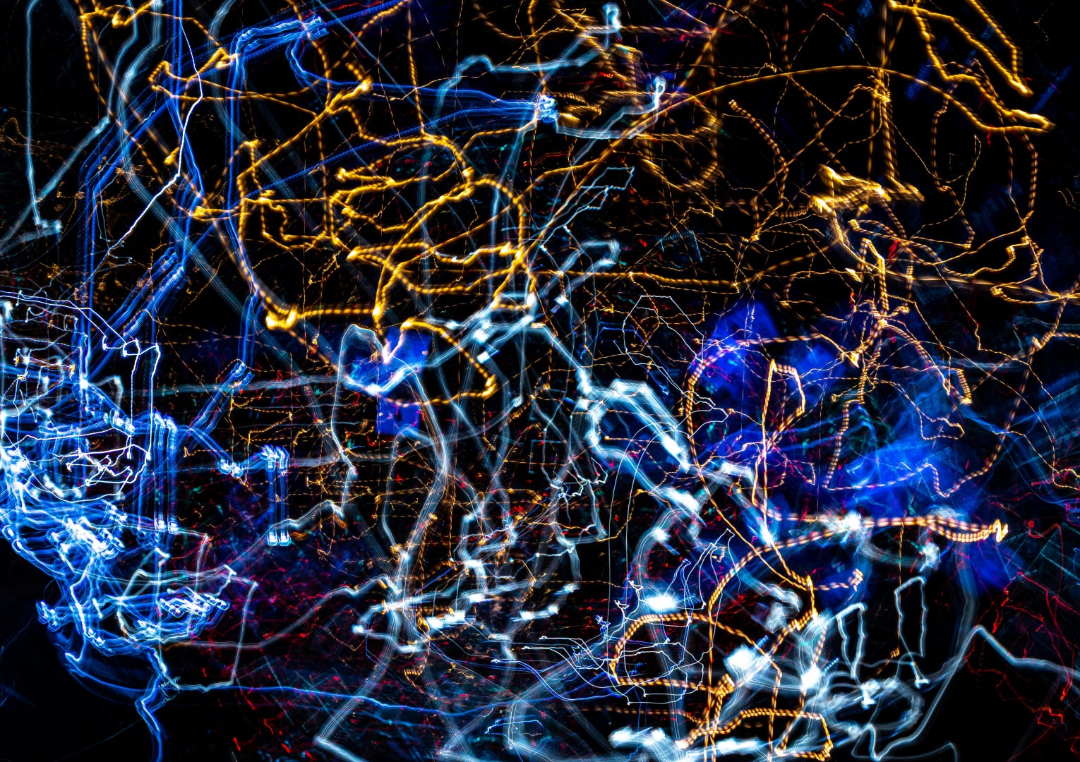 Réseau électrique multicolore